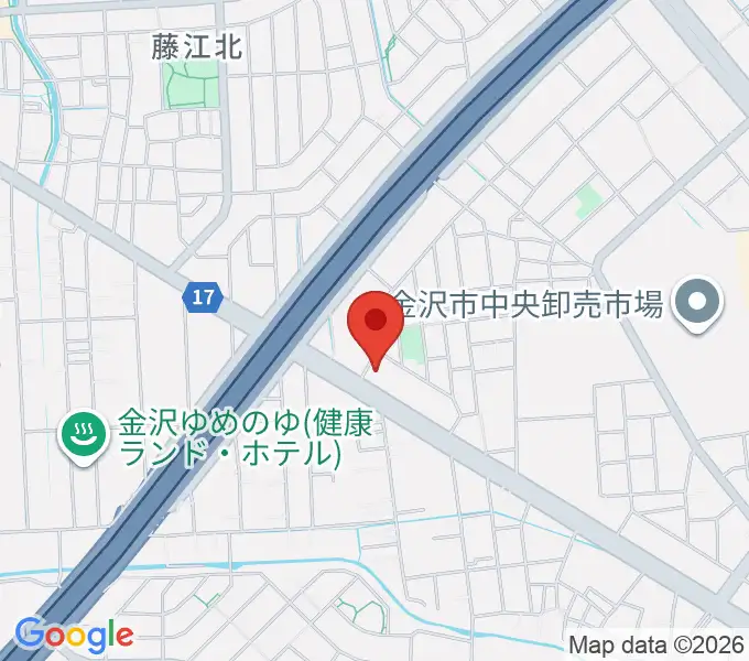 MPC 楽器センター金沢の地図