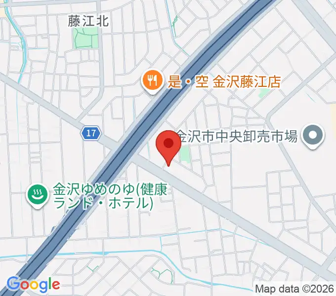 MPC 楽器センター金沢の地図