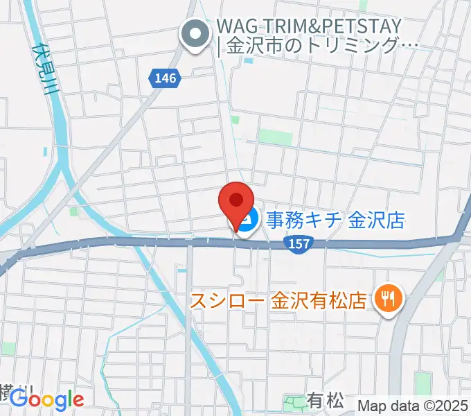 開進堂楽器 MPC金沢の地図