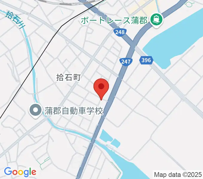 オリエント楽器 ヤマハ蒲郡中央センターの地図
