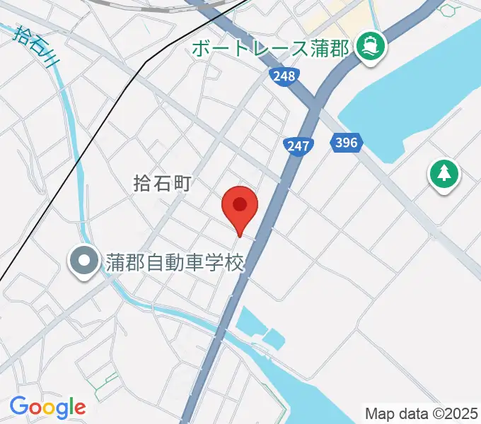 オリエント楽器 ヤマハ蒲郡中央センターの地図