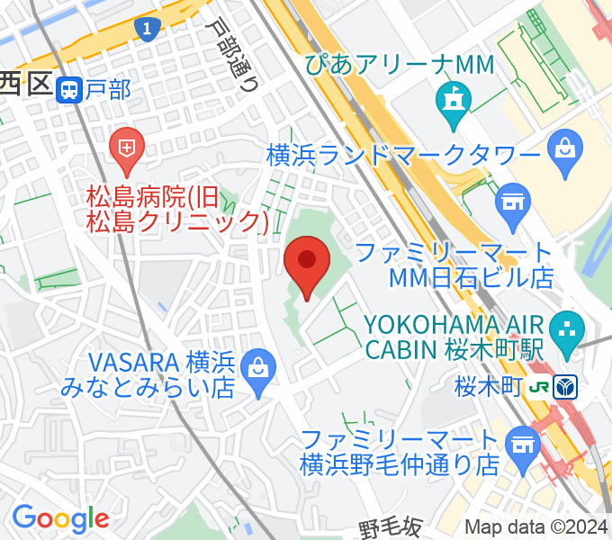 横浜能楽堂の場所