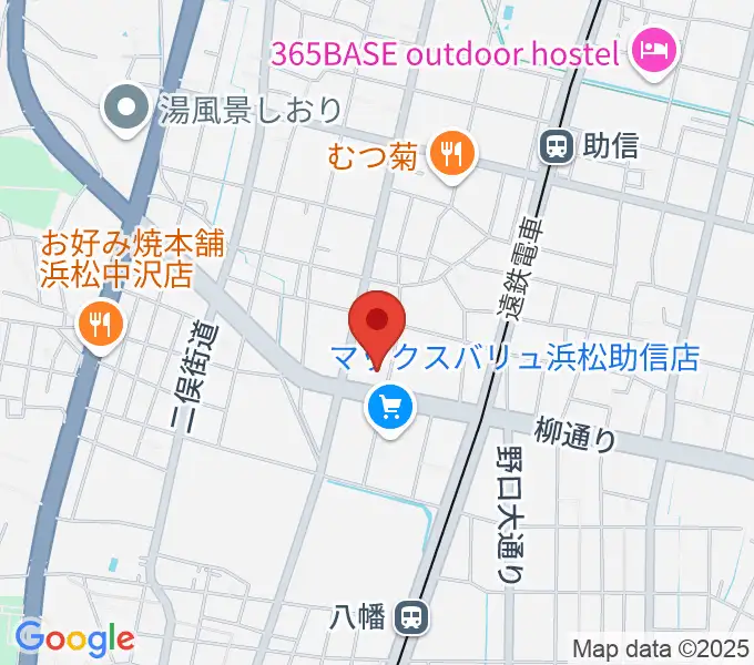 浜松中央センター ヤマハミュージックの地図