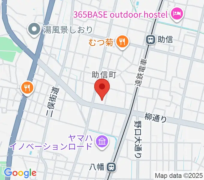浜松中央センター ヤマハミュージックの地図
