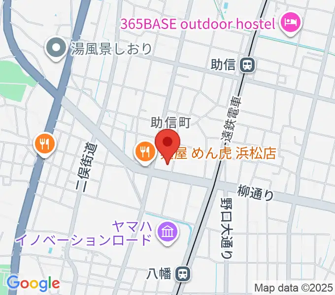 浜松中央センター ヤマハミュージックの地図