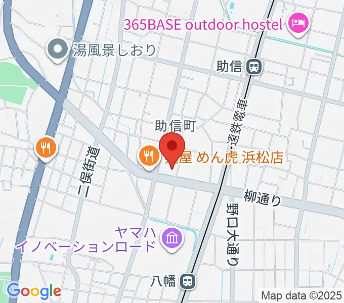 浜松中央センター ヤマハミュージックの地図