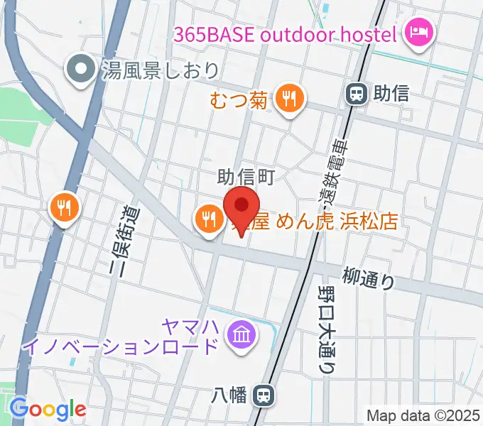 浜松中央センター ヤマハミュージックの地図