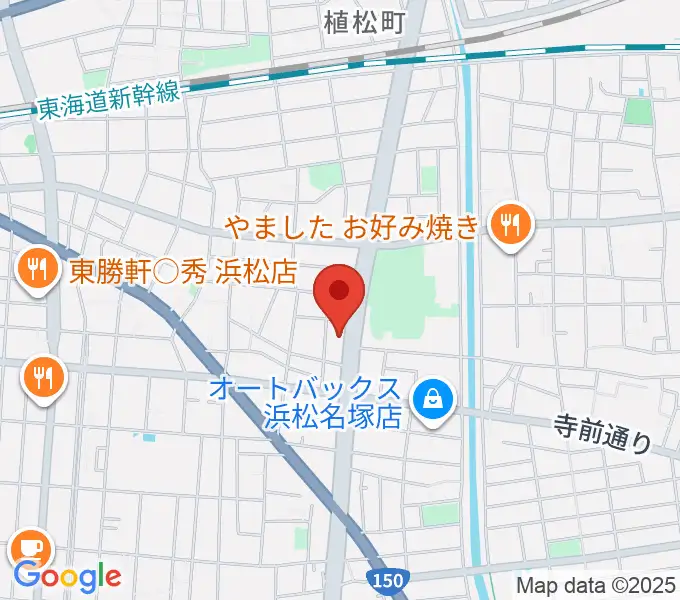 名塚センター ヤマハミュージックの地図