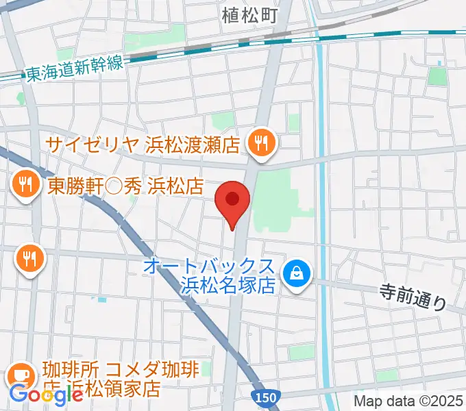 名塚センター ヤマハミュージックの地図