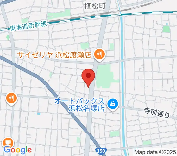 名塚センター ヤマハミュージックの地図