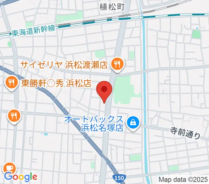 名塚センター ヤマハミュージックの地図