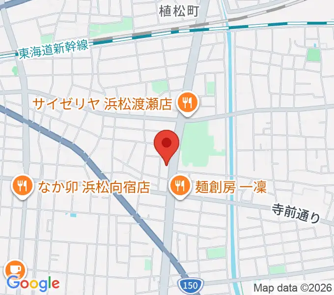 名塚センター ヤマハミュージックの地図