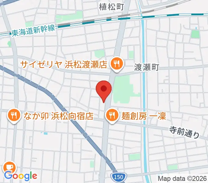 名塚センター ヤマハミュージックの地図