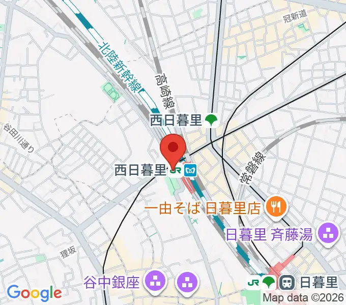 I.G.Oスタジオの地図
