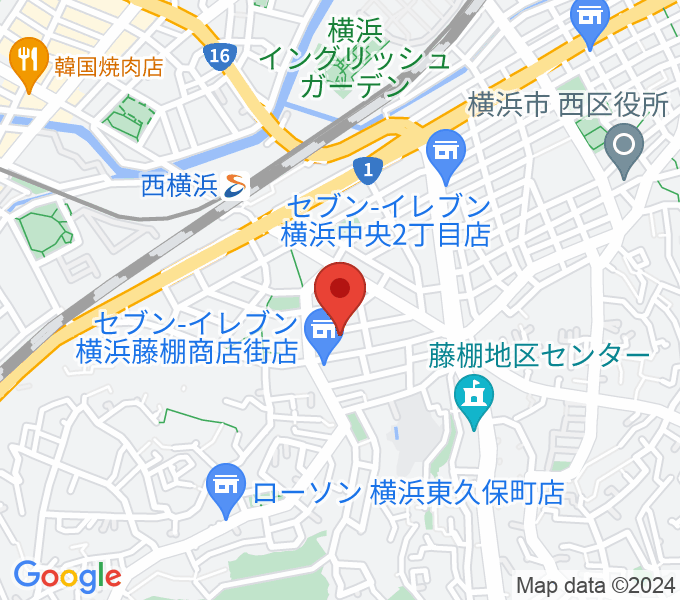どれみきょうしつ西横浜の場所