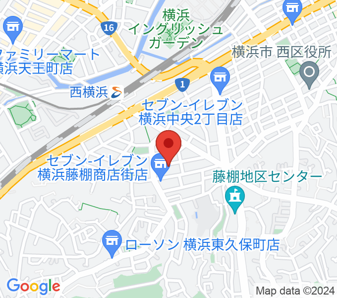 どれみきょうしつ西横浜の場所