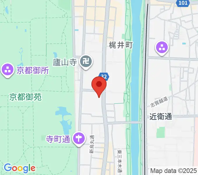 京都府立文化芸術会館の地図