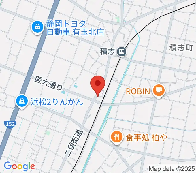 積志センター ヤマハミュージックの地図