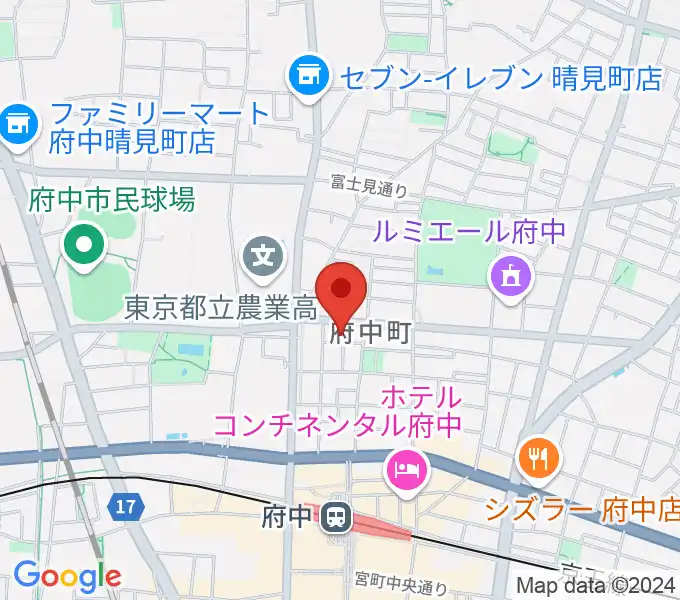 リトル・ドロップス音楽教室の地図