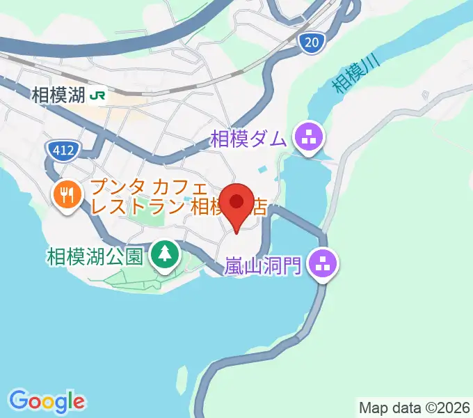 相模湖交流センターの地図