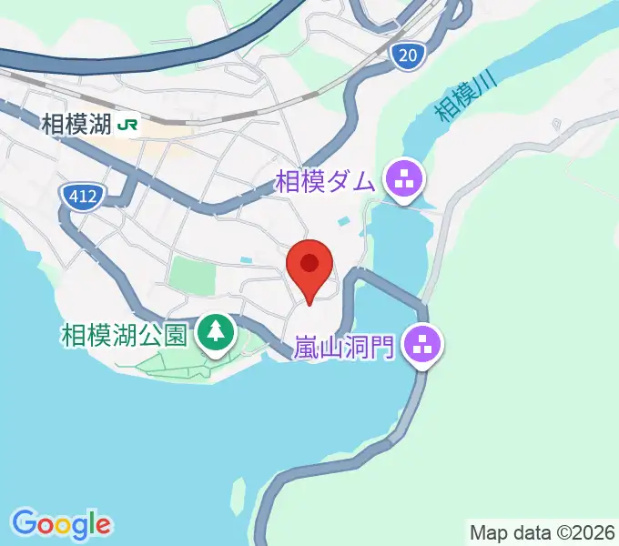 相模湖交流センターの地図
