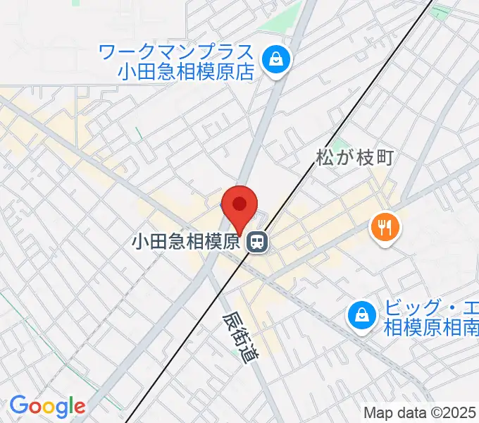 おださがプラザの地図