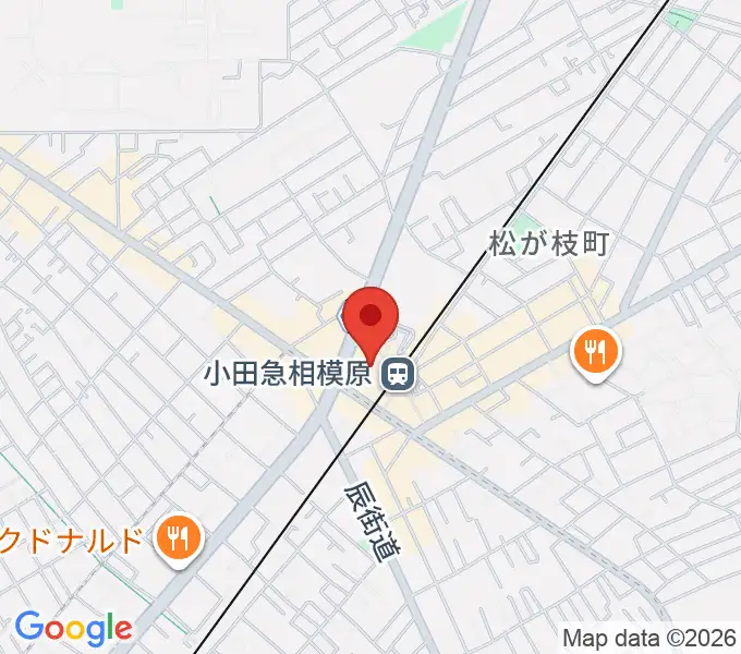 おださがプラザの地図