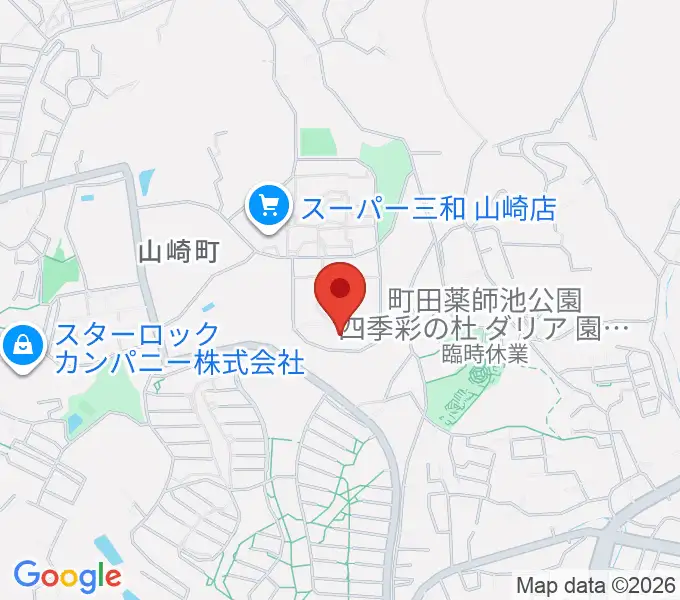 福間ピアノ音楽教室の地図