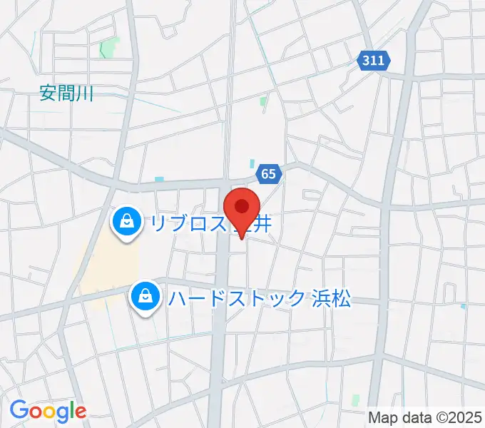 笠井会場 ヤマハミュージックの地図
