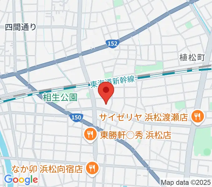 ヤマハミュージック 昭和幼稚園の地図