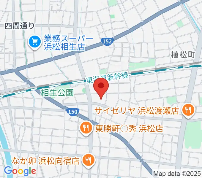 ヤマハミュージック 昭和幼稚園の地図