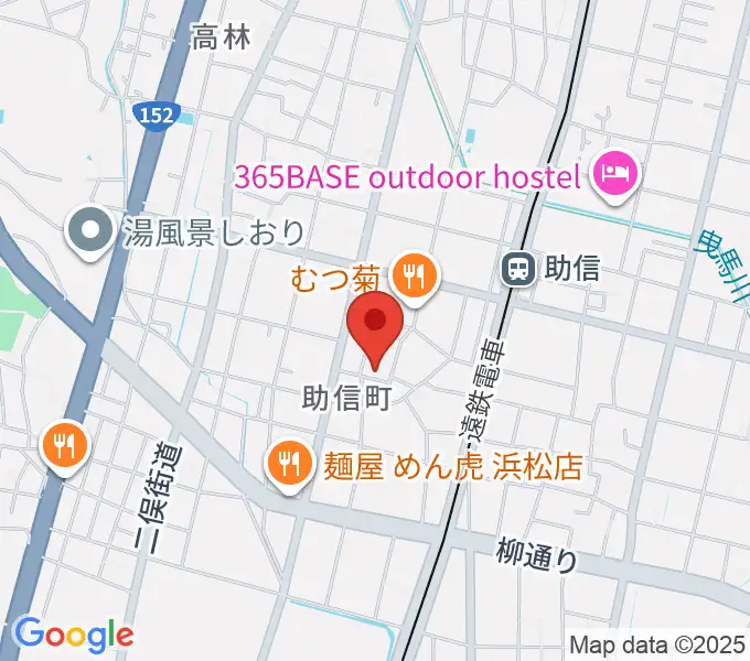 ヤマハミュージックリテイリング「ひくま幼稚園」の地図