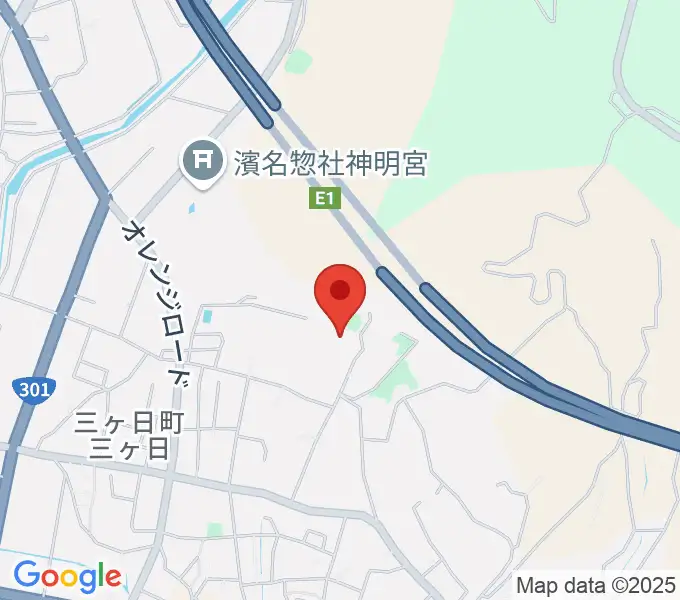 ヤマハミュージック 三松幼稚園の地図