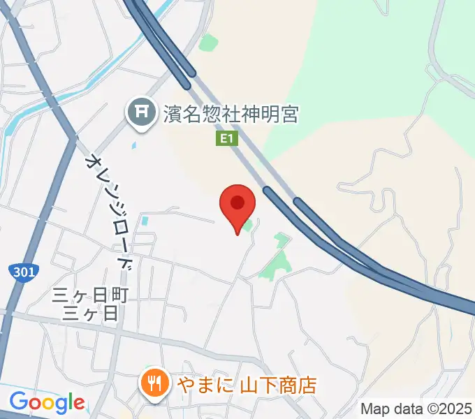 ヤマハミュージック 三松幼稚園の地図