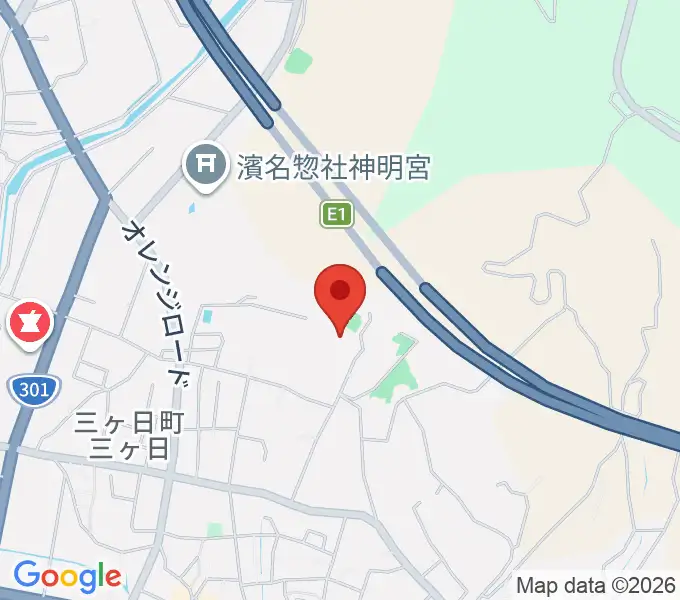 ヤマハミュージック 三松幼稚園の地図