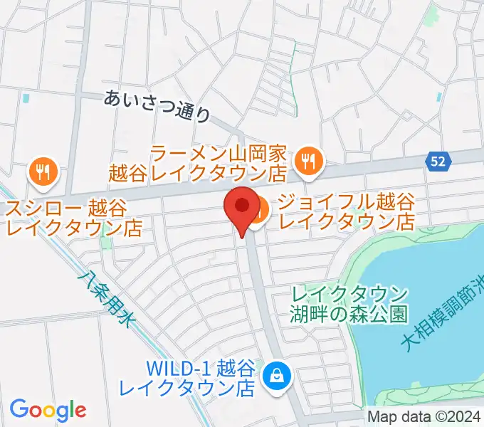 越谷ノイズゲートの地図