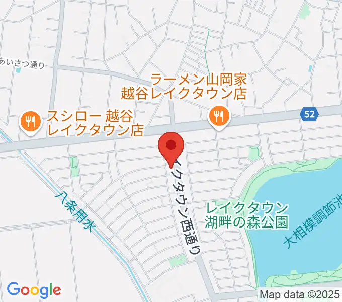 越谷ノイズゲートの地図