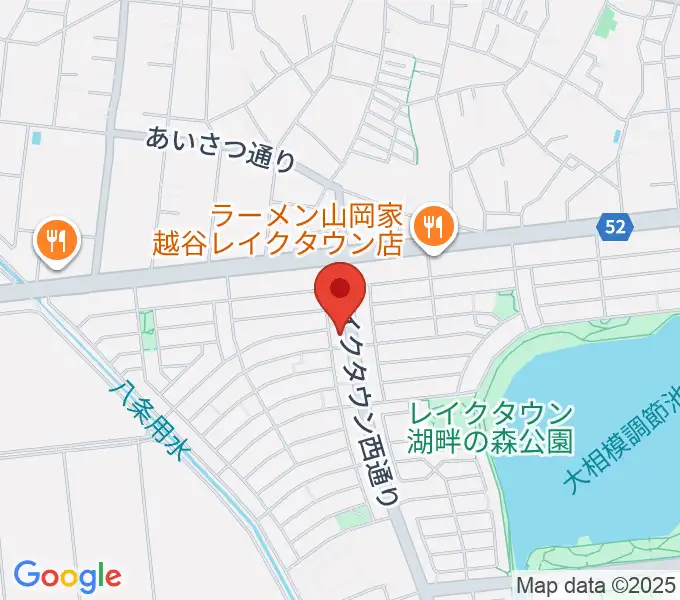 越谷ノイズゲートの地図
