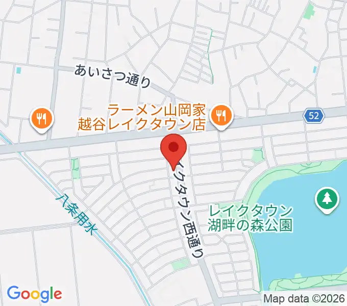 越谷ノイズゲートの地図