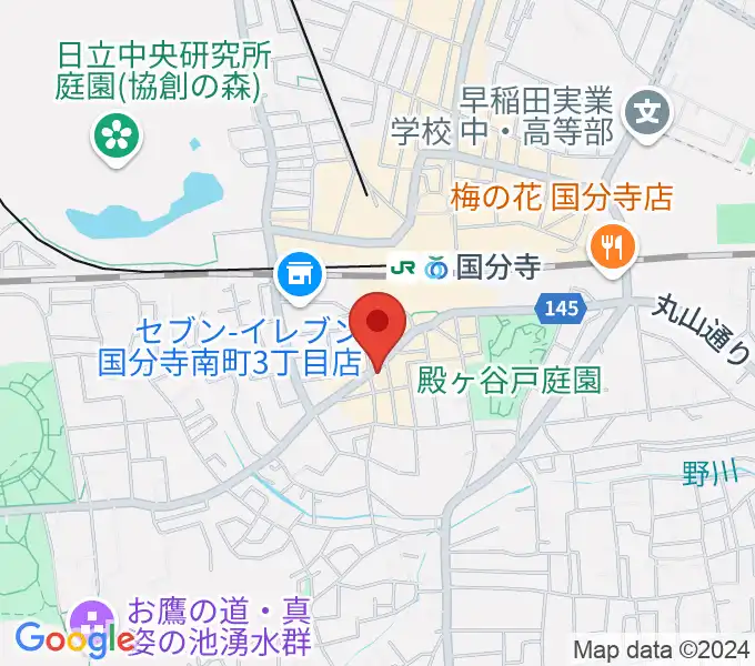 東京吃音改善研究所の地図