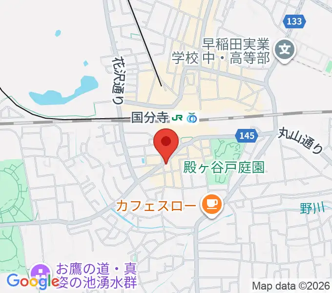 東京吃音改善研究所の地図