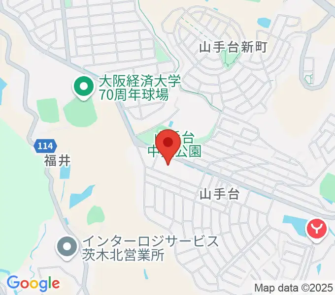 サニーセンター ヤマハミュージックの地図