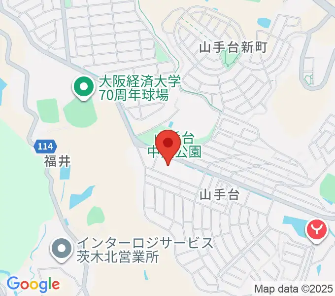 サニーセンター ヤマハミュージックの地図