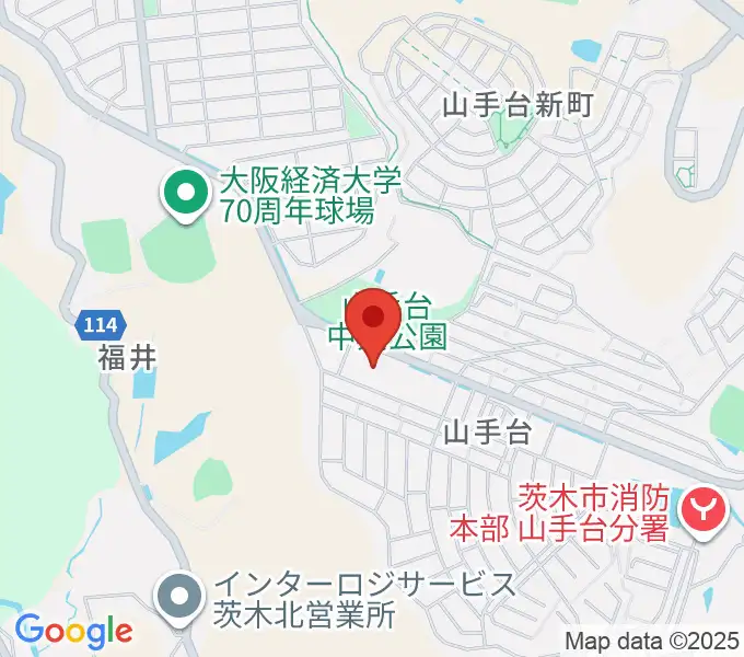 サニーセンター ヤマハミュージックの地図