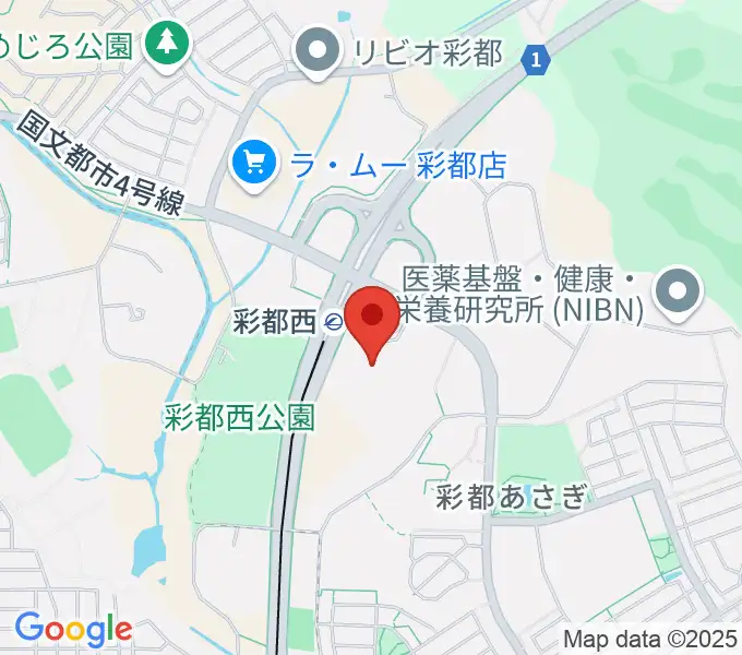 ヤマハミュージックセンター彩都 ヤマハミュージックの地図
