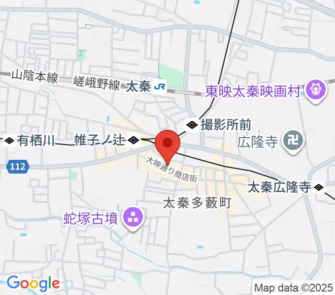 ひまわり音楽教室の地図