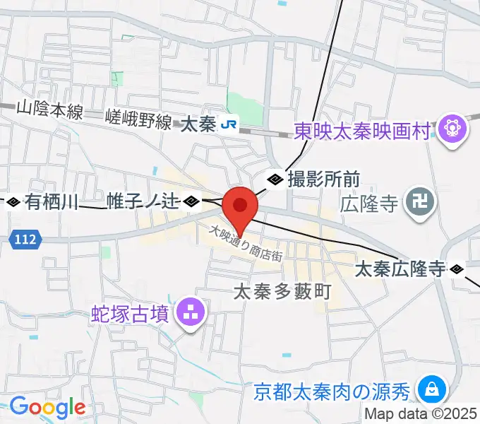 ひまわり音楽教室の地図