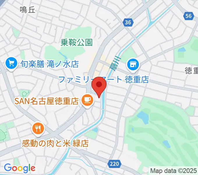 スタジオエチュード緑店の地図