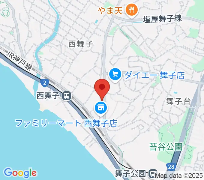 舞子センター ヤマハミュージックの地図