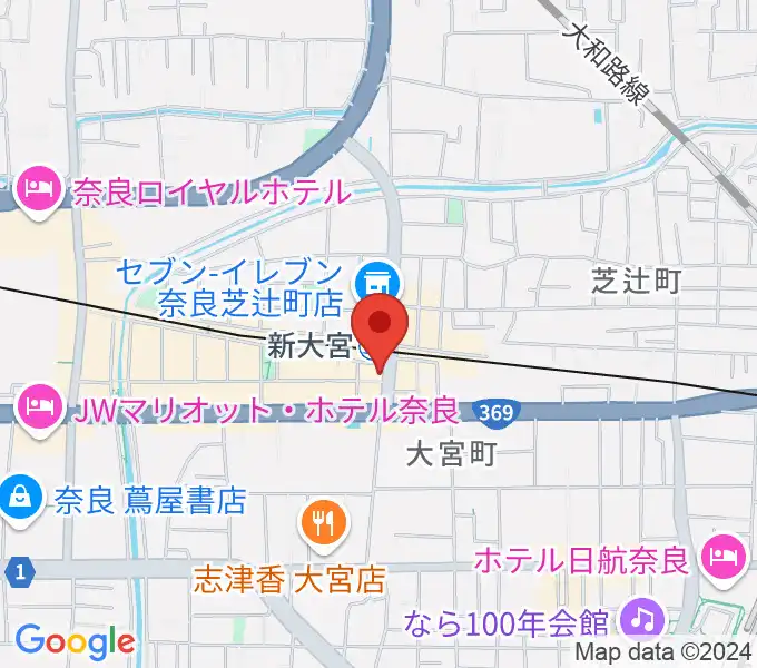 新大宮センター ヤマハミュージックの地図